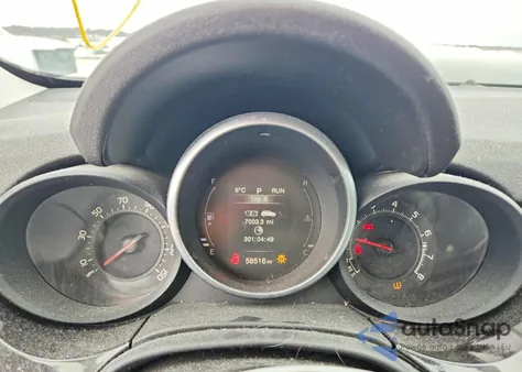 2018 Fiat 500X Pop z USA, uszkodzony, nr VIN ZFBCFXAB9JP714130